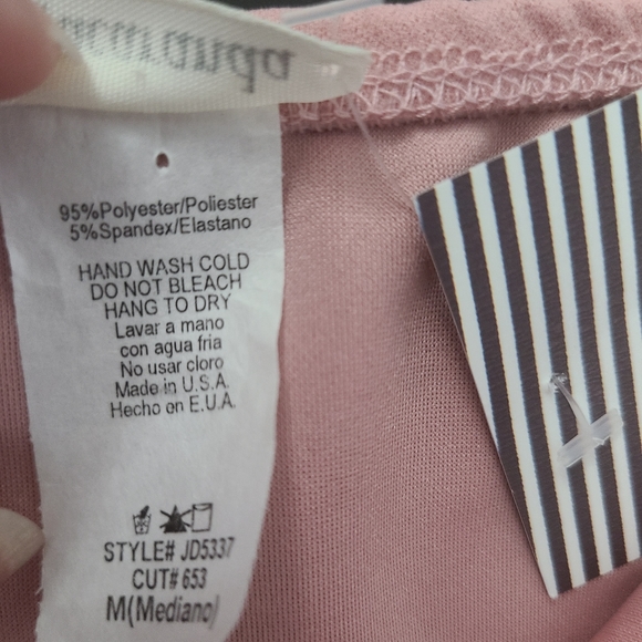 Jacaranda V cut Rose Dress - Picture 7 of 7